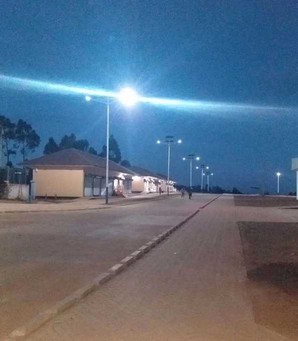 老城区非洲科特迪瓦太阳能路灯工程